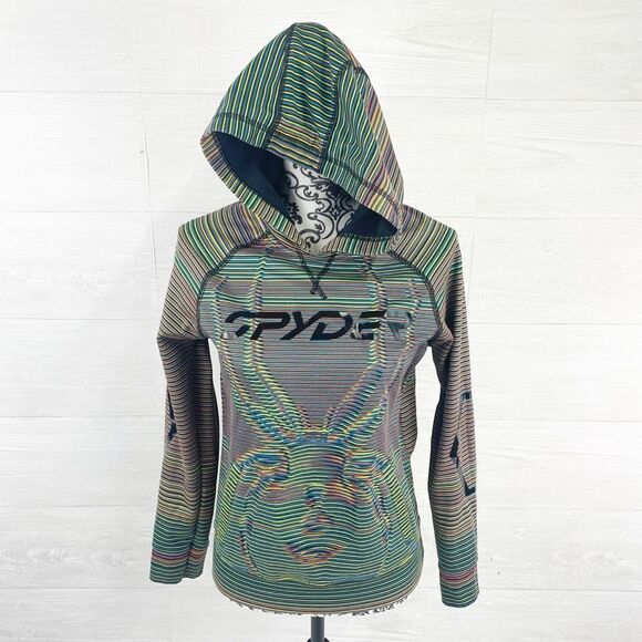 Spyder Optic Multicolor Logo Hoodie - Picture 1 of 8